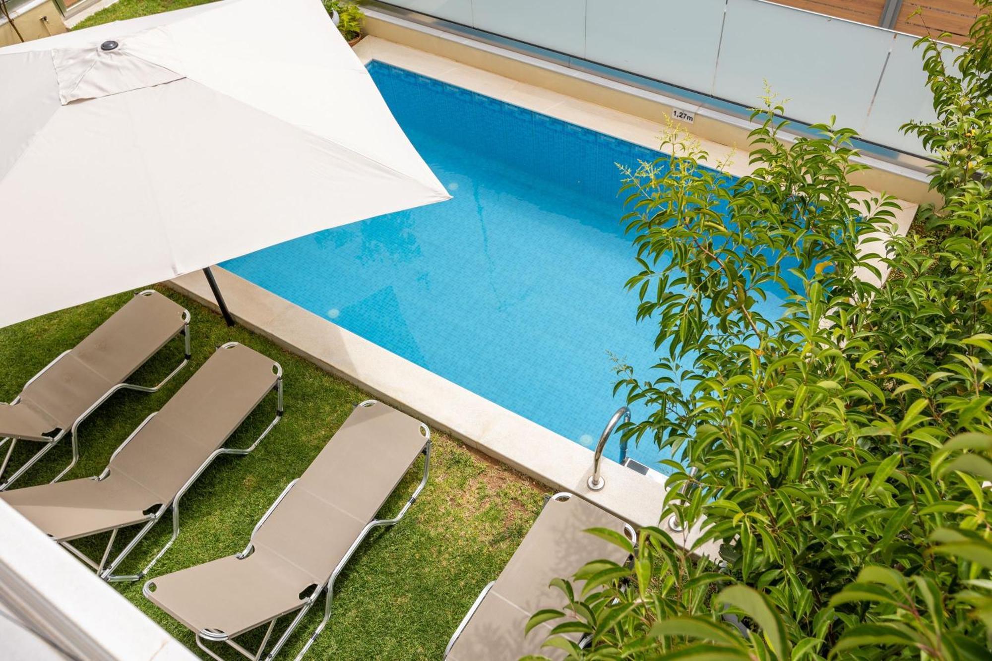 Park And Sea View Villa With Pool 2 Chania  Exteriér fotografie