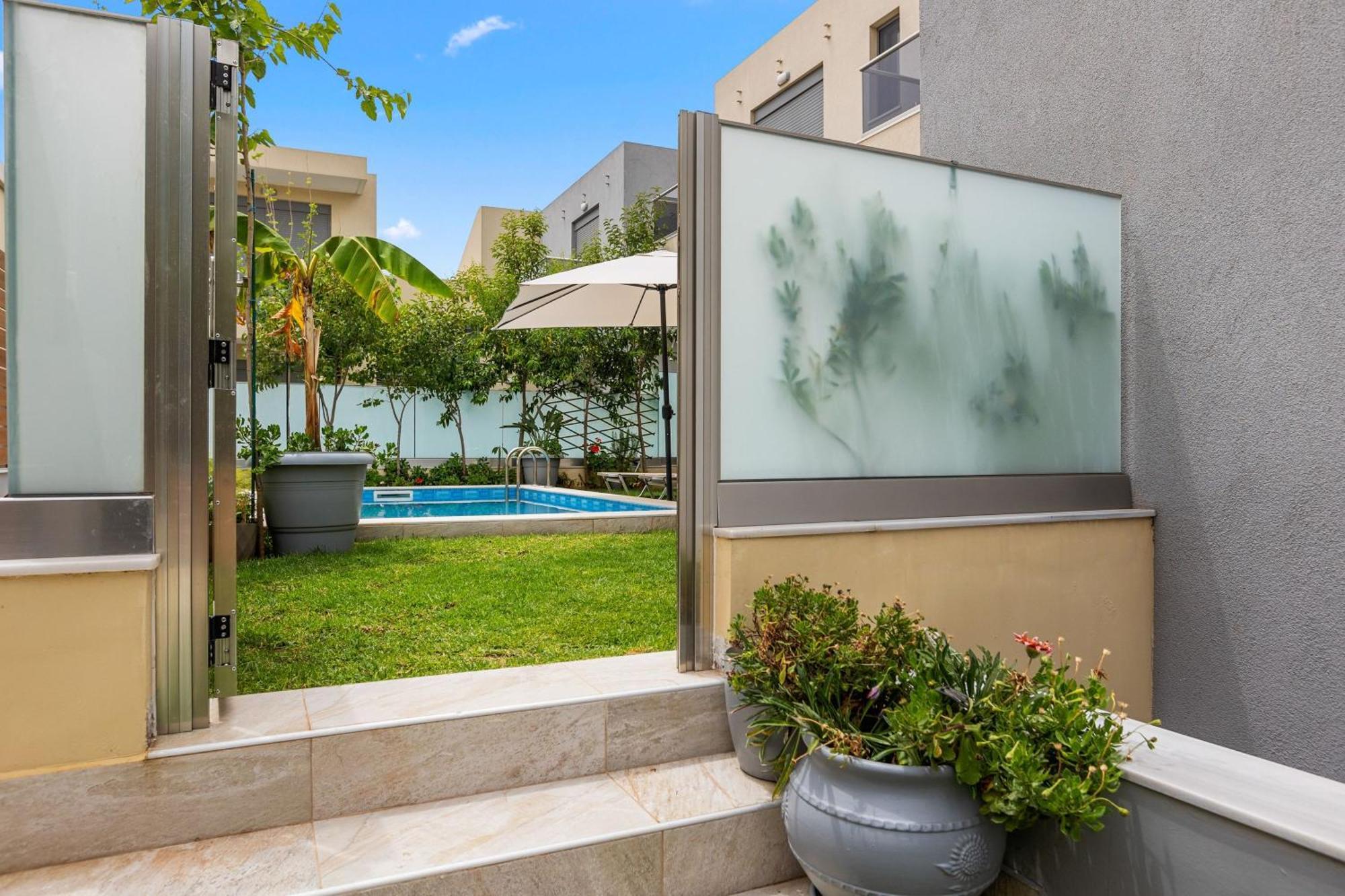Park And Sea View Villa With Pool 2 Chania  Exteriér fotografie