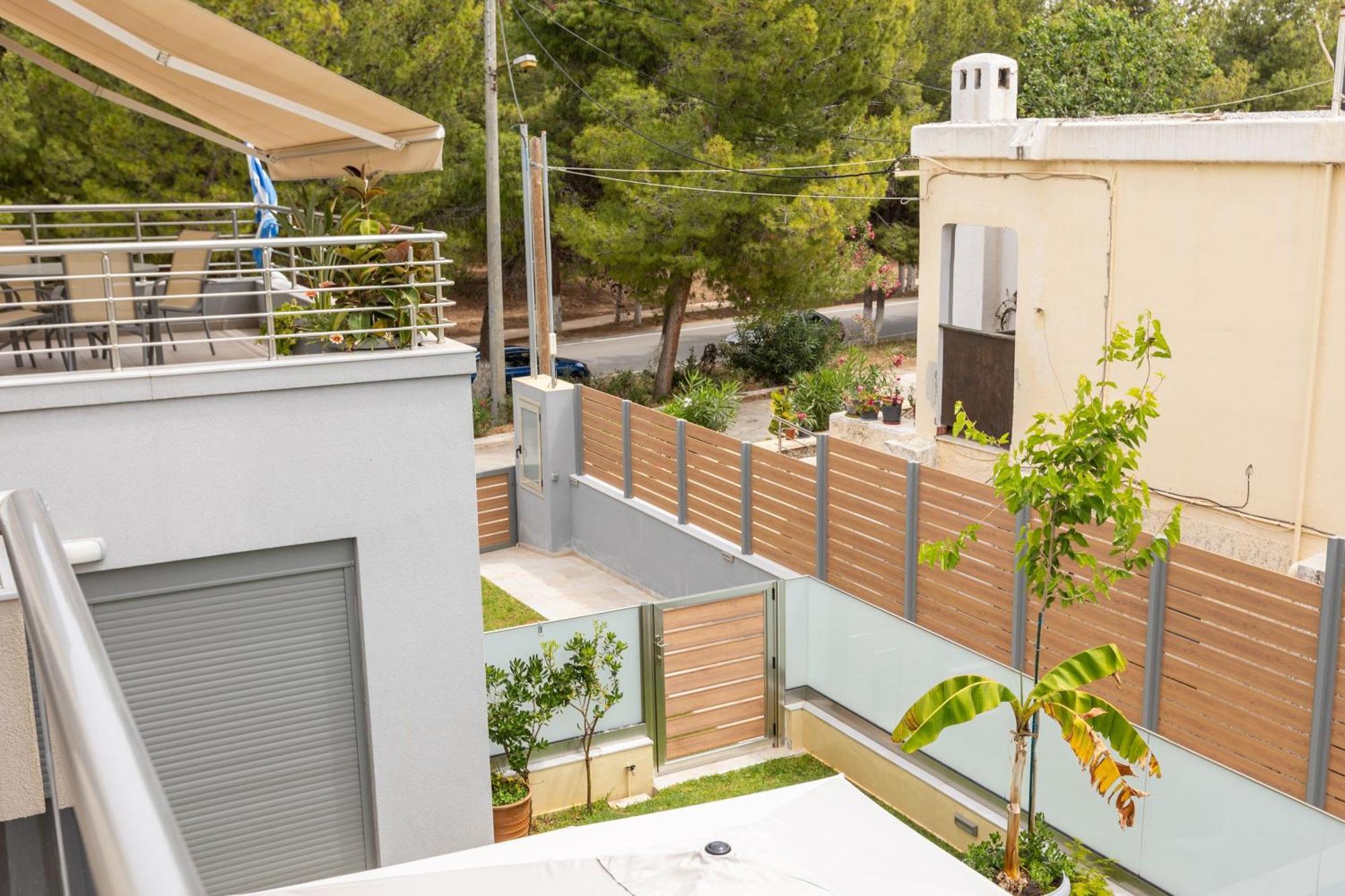 Park And Sea View Villa With Pool 2 Chania  Exteriér fotografie